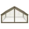 Greenhouse Gray 44.8"x31.4"x19.6" Firwood