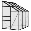 Greenhouse Anthracite Aluminum 134.2 ft³