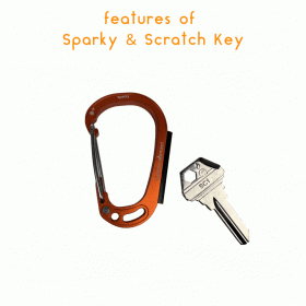 Sparky & Scratch Key (Color: Silver, Key Type: SC1)