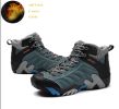 High quality Men's Hiking Shoes Outdoor High top Hunting Boots Men Genuine Leather Comfortable Trekking Boots