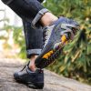 Outdoor Lover Trekking Shoes Men Waterproof Hiking Shoes Mountain Boots Genuine Leather Woodland Hunting Tactical Shoes