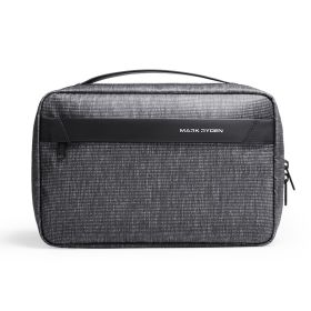 Multi Functional Wet Dry Separation Multi-layer Storage Bag (Option: Technology Gray)